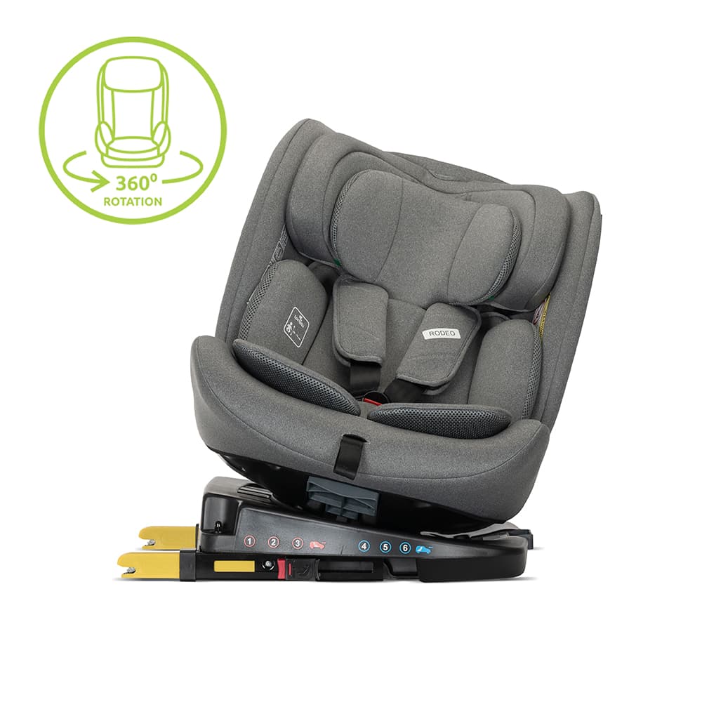 Lorelli Автоседиште RODEO Isofix 360 сиво