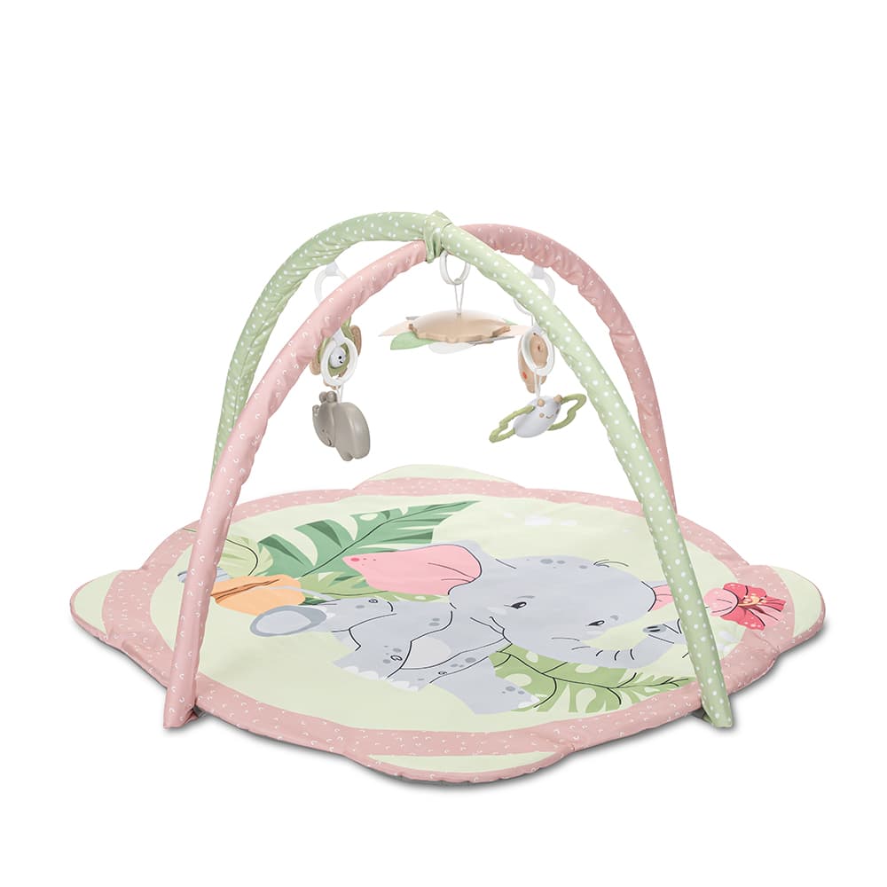 Lorelli Подлога за игра SAFARI FRIENDS — Розева