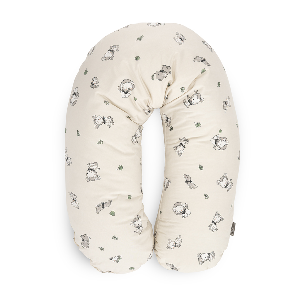 Lorelli Перница за доење и бременост 190 cm — Jungle Beige