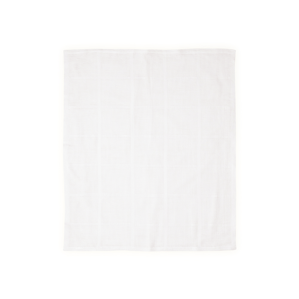 Lorelli Памучно ќебе 75x100 cm — Бела