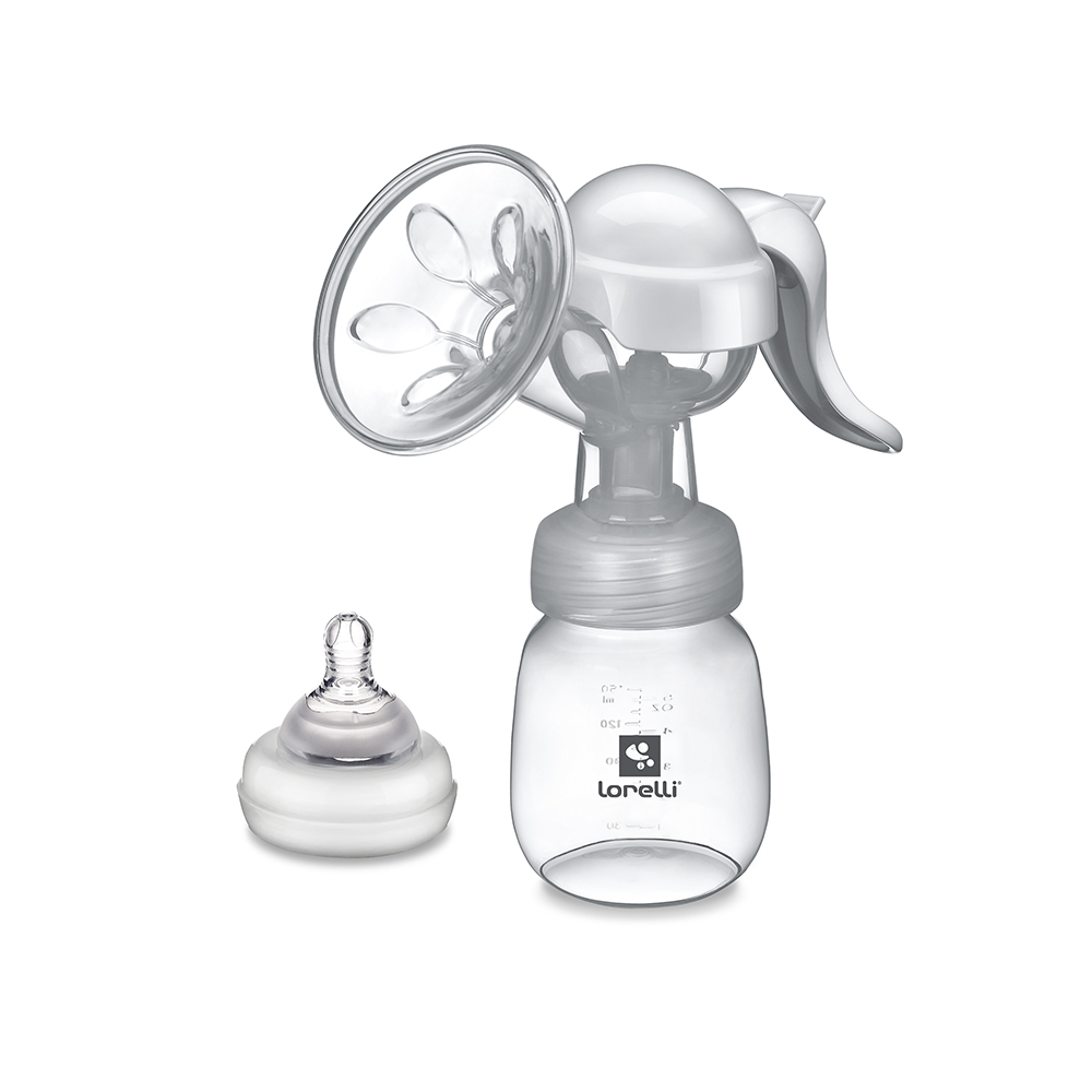 Lorelli Рачна пумпа за измолзување ASSISTANT со шише 180 ml