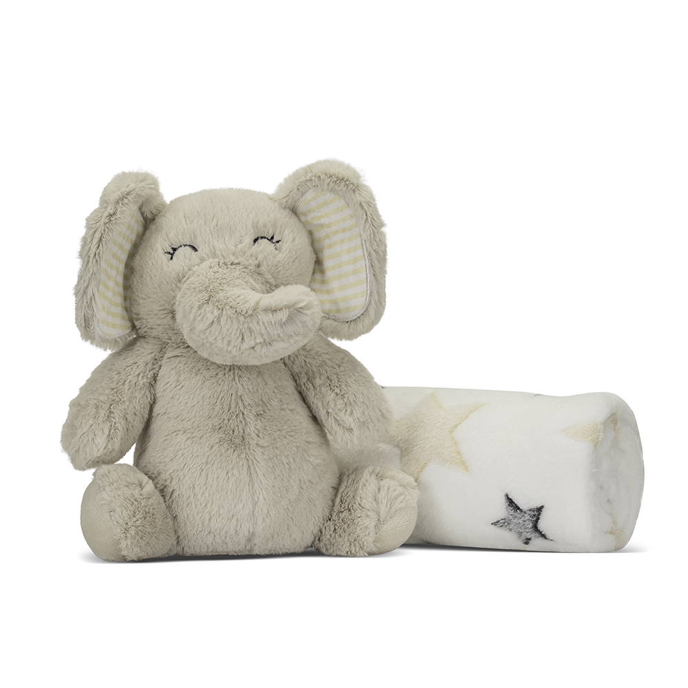 Lorelli Ќебе NAPPY со играчка 90x75 cm — Беж