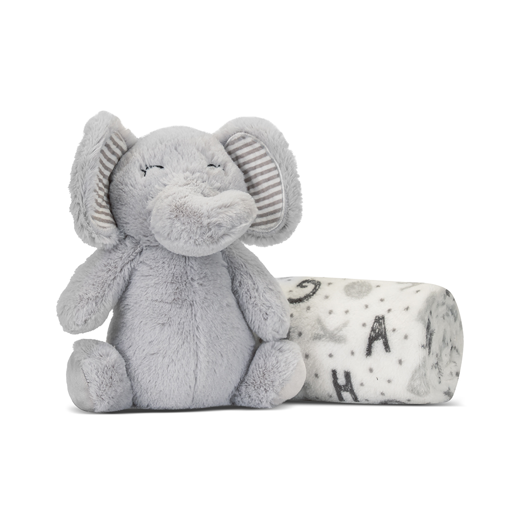 Lorelli Ќебе NAPPY со играчка 90x75 cm — Сива