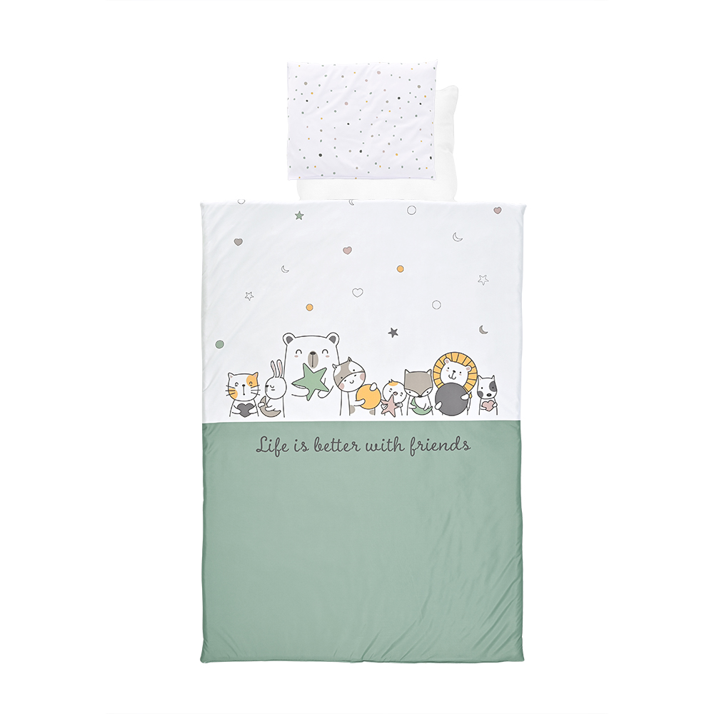 Lorelli Постелнина 4 дела — Happy Friends Mint