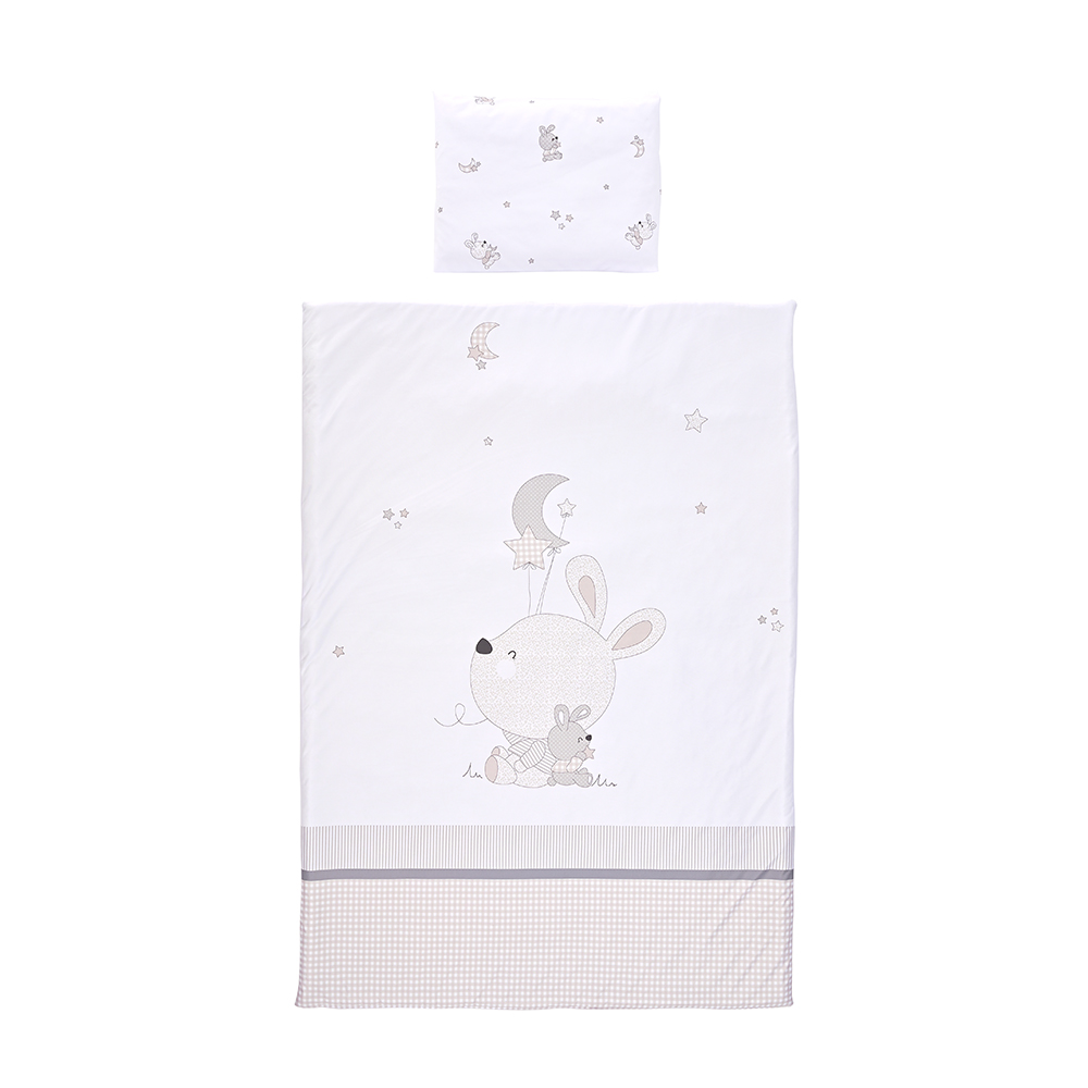 Lorelli Постелнина COSY 3 дела — Little Rabbits Grey