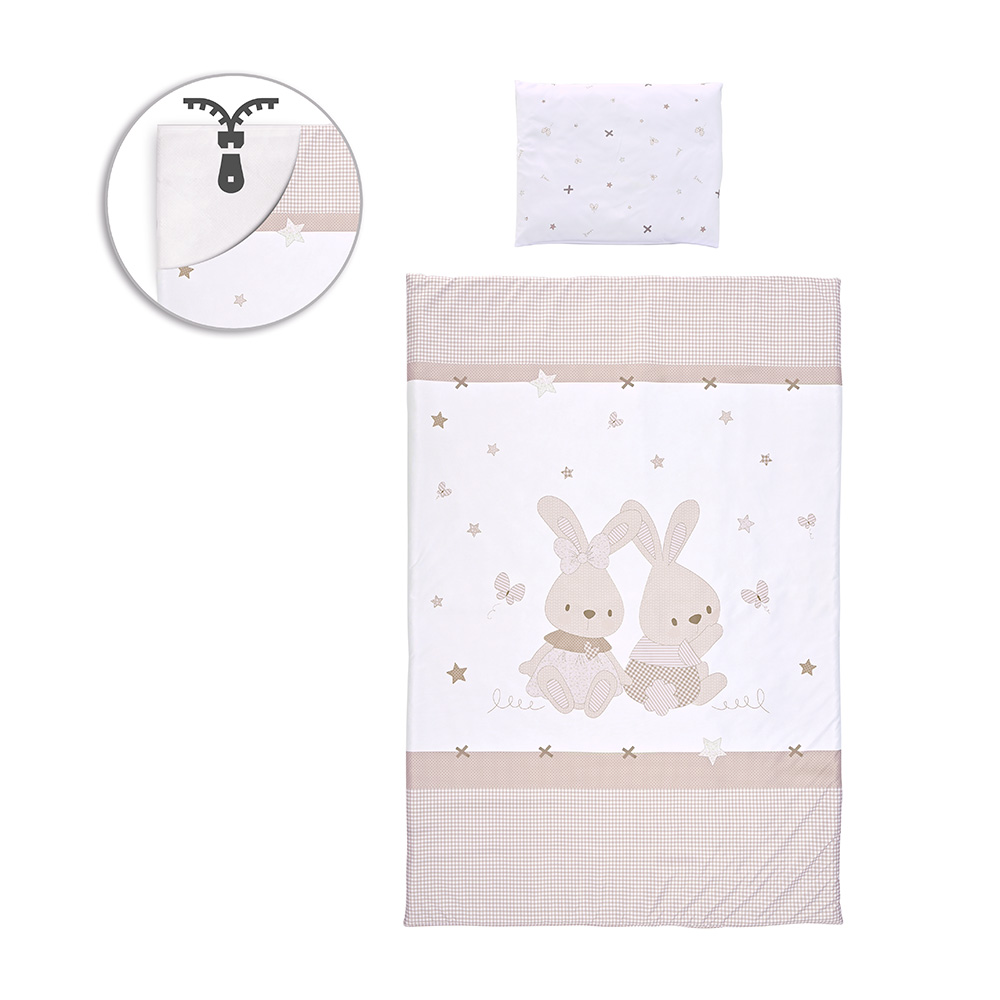 Lorelli Постелнина COSY 5 дела — Honey Bunny Beige