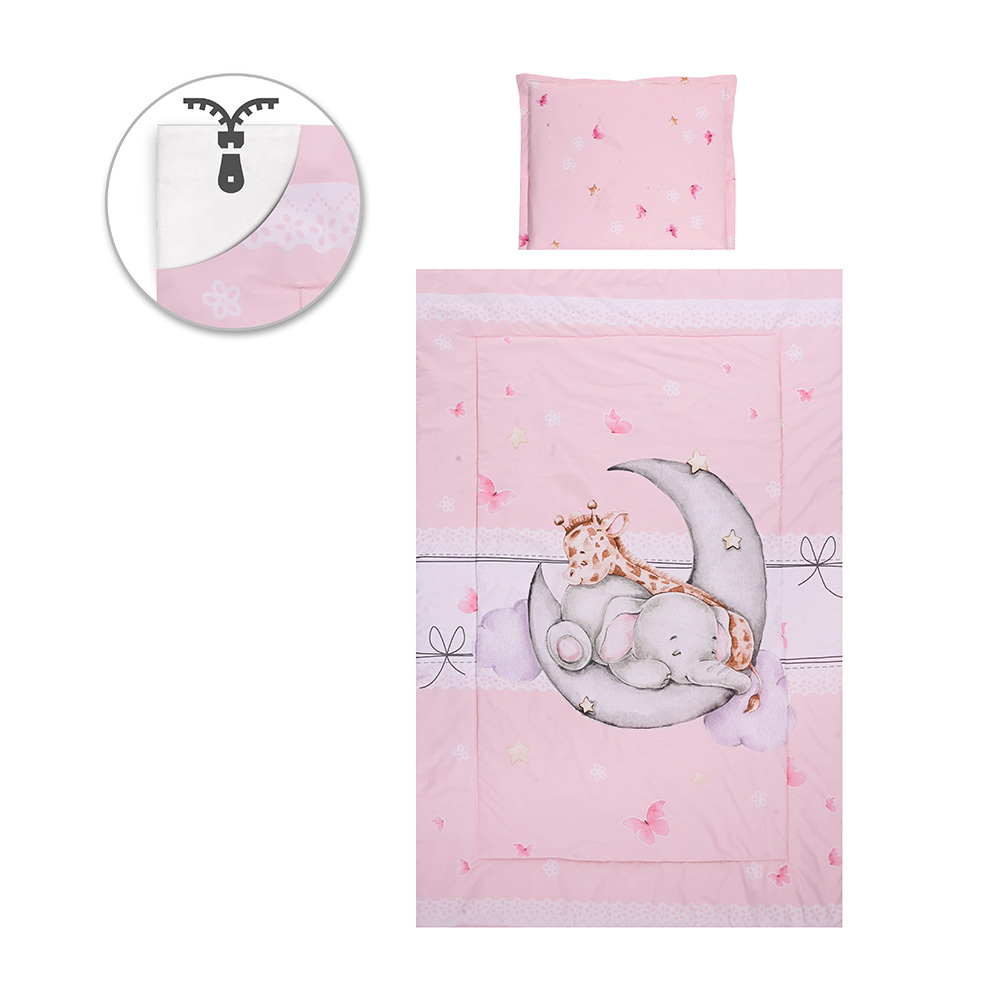 Lorelli Постелнина COSY 5 дела — Butterflies Pink