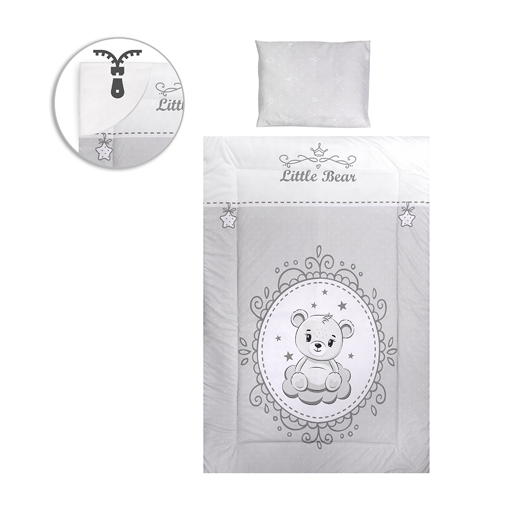 Lorelli Постелнина COSY 5 дела — Little Bear Grey